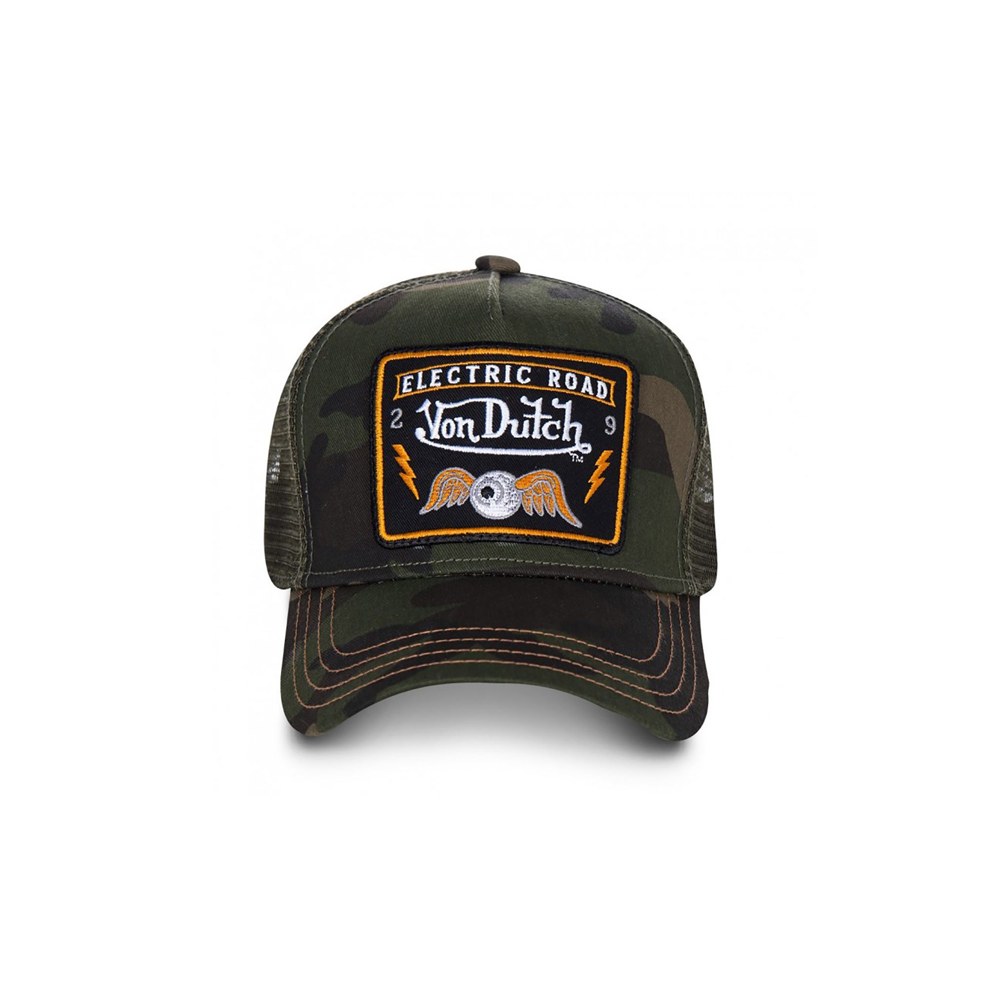 Von Dutch Trucker Cap Flying Eye Square