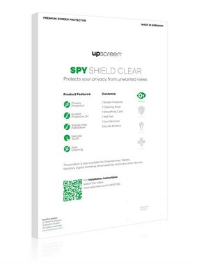 upscreen Blickschutzfolie für Lenovo IdeaPad Yoga 11S, Displayschutzfolie, Blaulichtfilter Privacy Folie Schutzfolie Sichtschutz klar Anti-Spy
