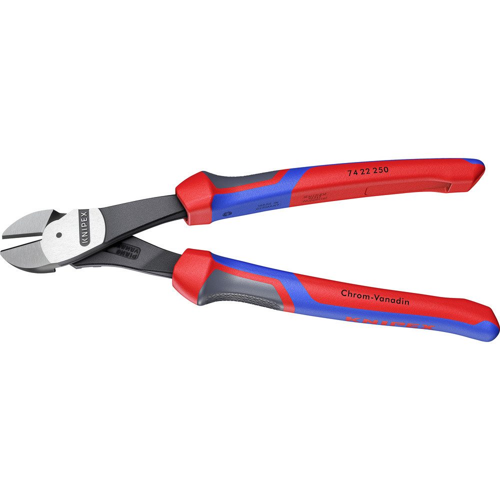 Knipex Seitenschneider Knipex 74 22 250 Werkstatt Kraft-Seitenschneider mit Facette 250 mm