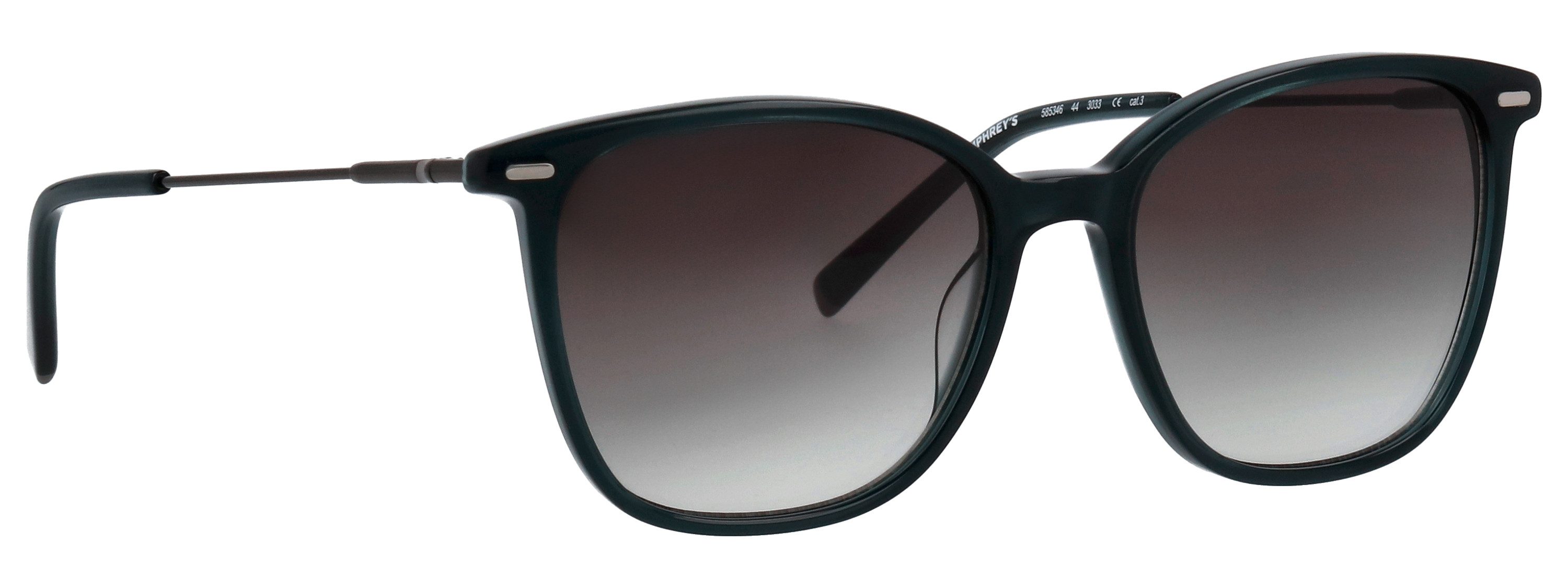 HUMPHREY´S eyewear Sonnenbrille Modell 585346 Form Karree/Soft, Logoschriftzug auf Bügel, Kombifassung