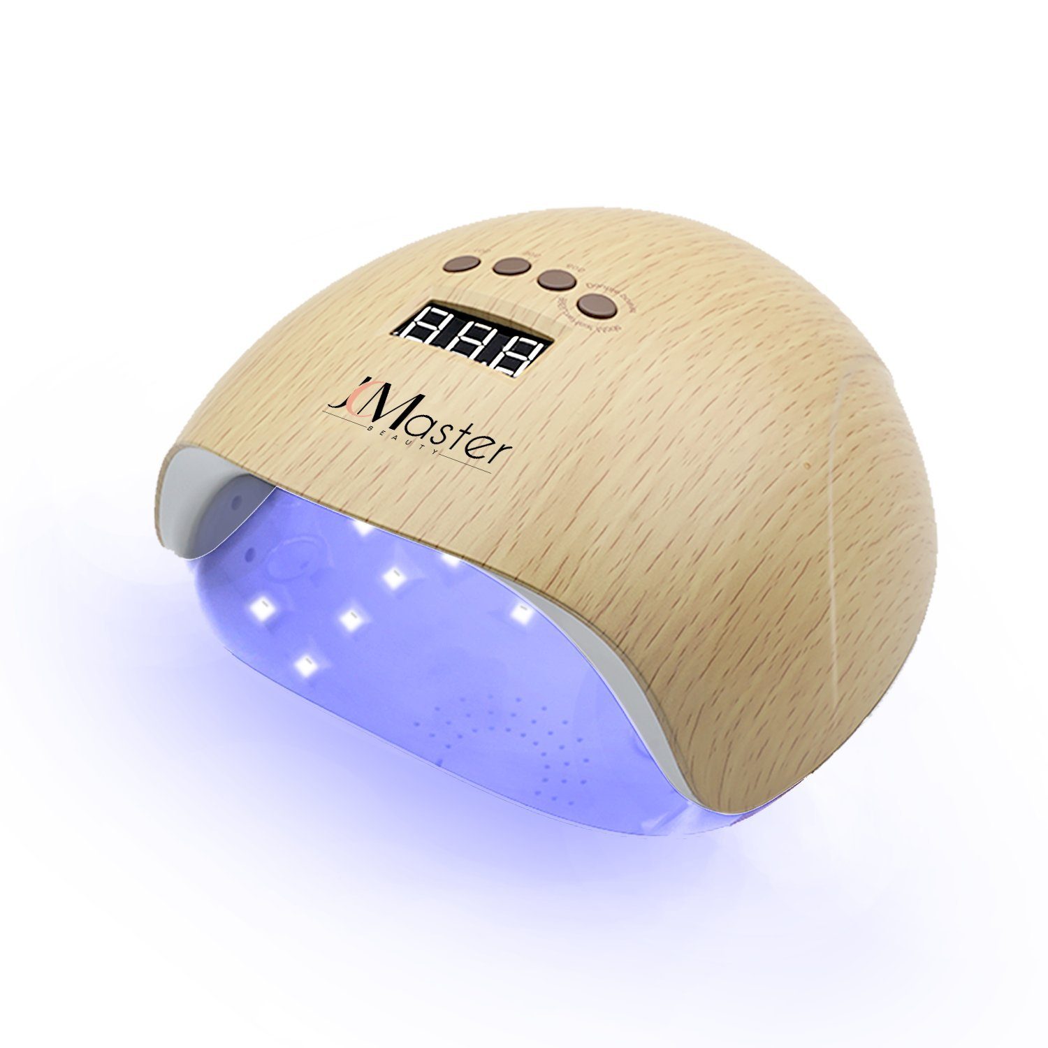 JCMaster Lichthärtungsgerät, 65W Nageltrockner für Nägel, UV LED Nagellampe, 4 Timer, LED Display