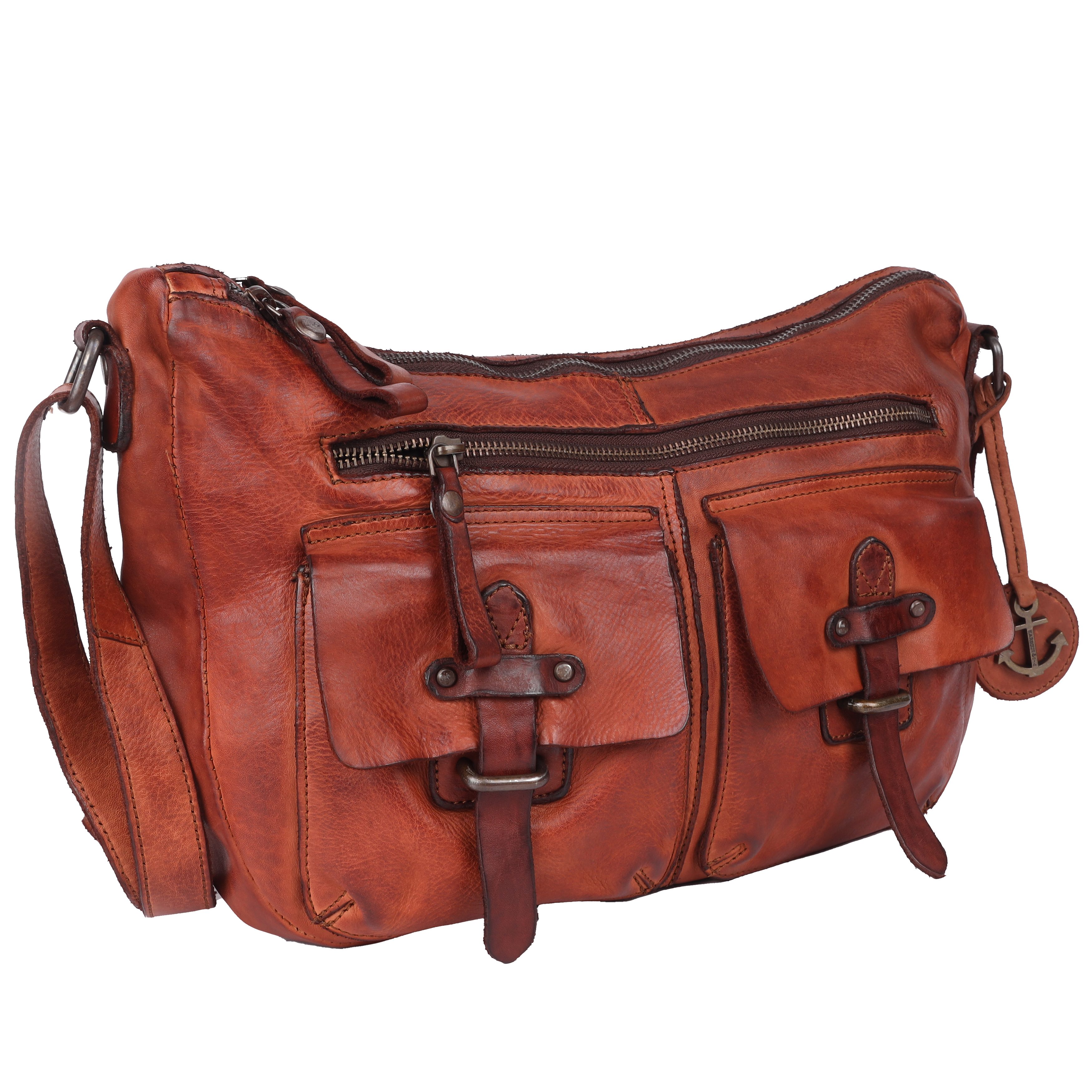 HARBOUR 2nd Handtasche Emerson, gewaschendes Rindleder günstig online kaufen