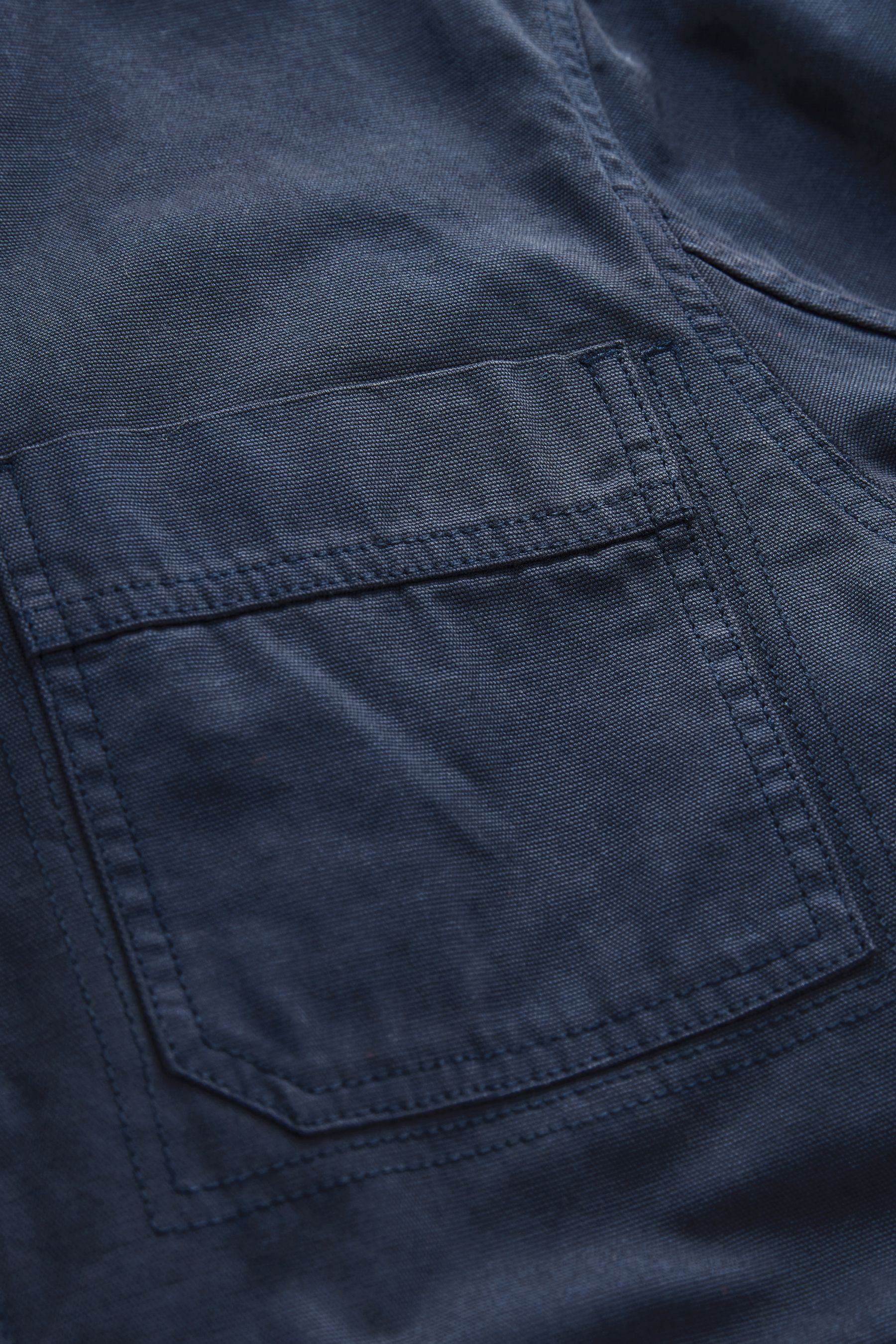 aus Blue Workwear-Jacke Baumwolle Canvasjacke Next (1-St)
