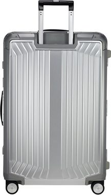 Samsonite Hartschalen-Trolley Lite-Box Alu, 76 cm, 4 Rollen, Hartschalenkoffer Premium-Aluminium Großer-Koffer TSA-Zahlenschloss