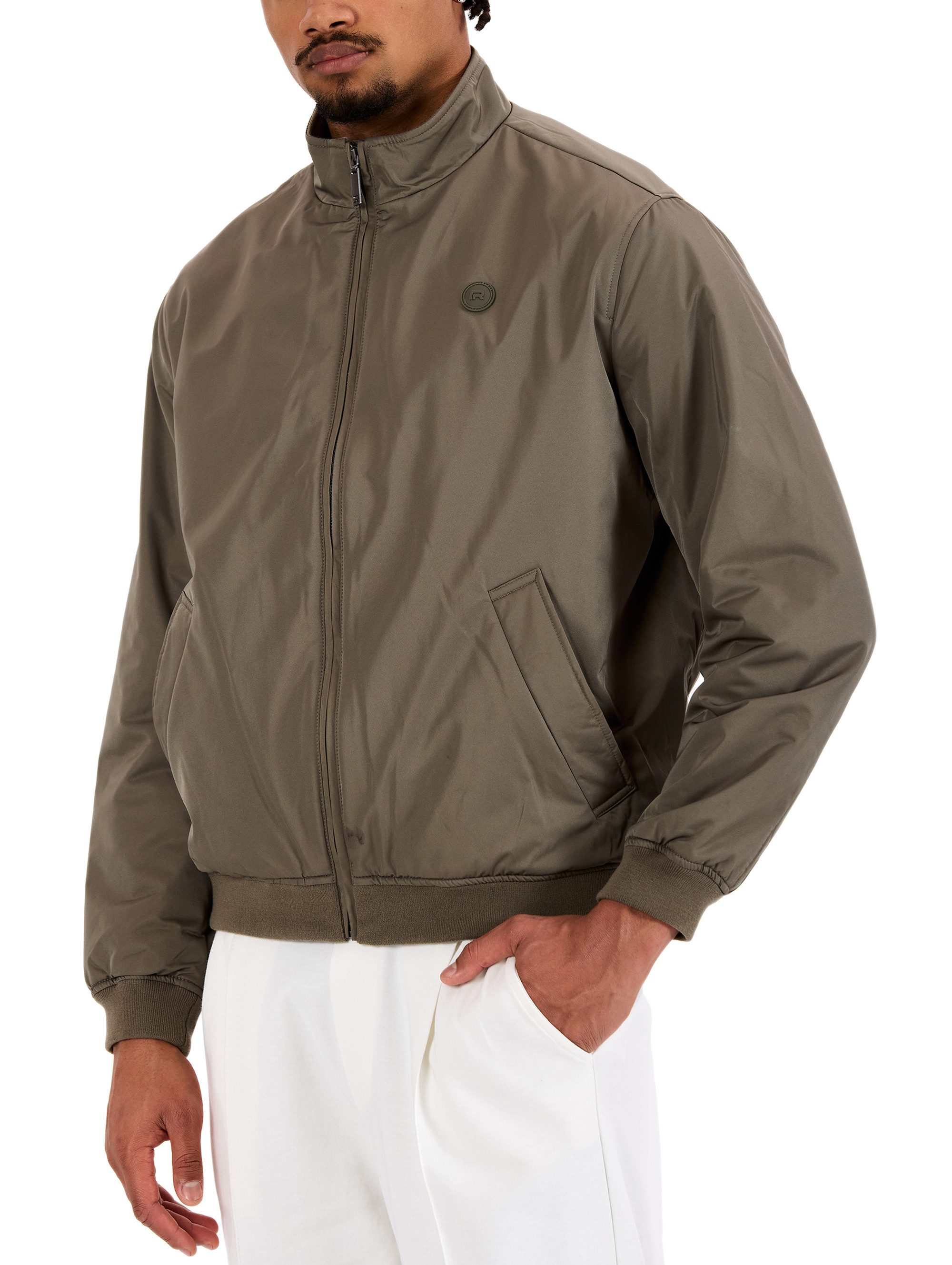 RedBridge Sommerjacke mit Stehkragen und Reißverschluss Casual Look Strapazierfähig, formstabil, pflegeleicht