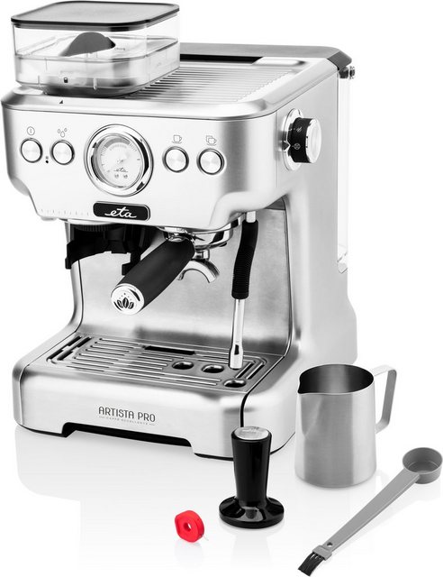 eta Espressomaschine ARTISTA PRO ETA518190000, Wassertankvolumen 2700 ml, Profi Dampfdüse für Zubereitung, Pumpendruck max. 20 Bar, Wahlweise 1 oder 2 Tassen Kaffee  - Onlineshop OTTO