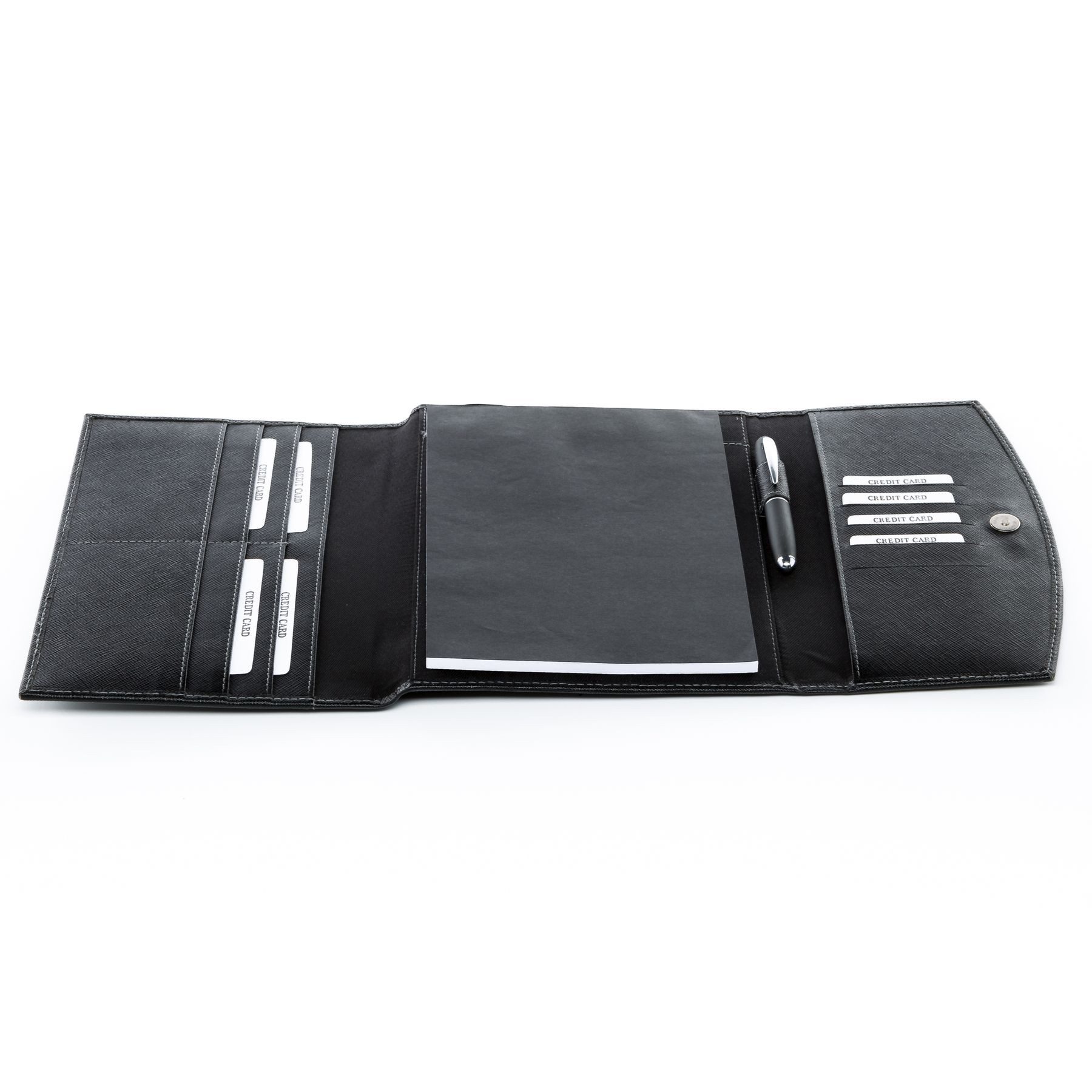 FERGÉ Bauchtasche echt Leder Organizer groß Ledertasche schwarz-A5 TODD, Dokumentenmappe Echtleder für Damen & Herren, Schreibmappe schwarz