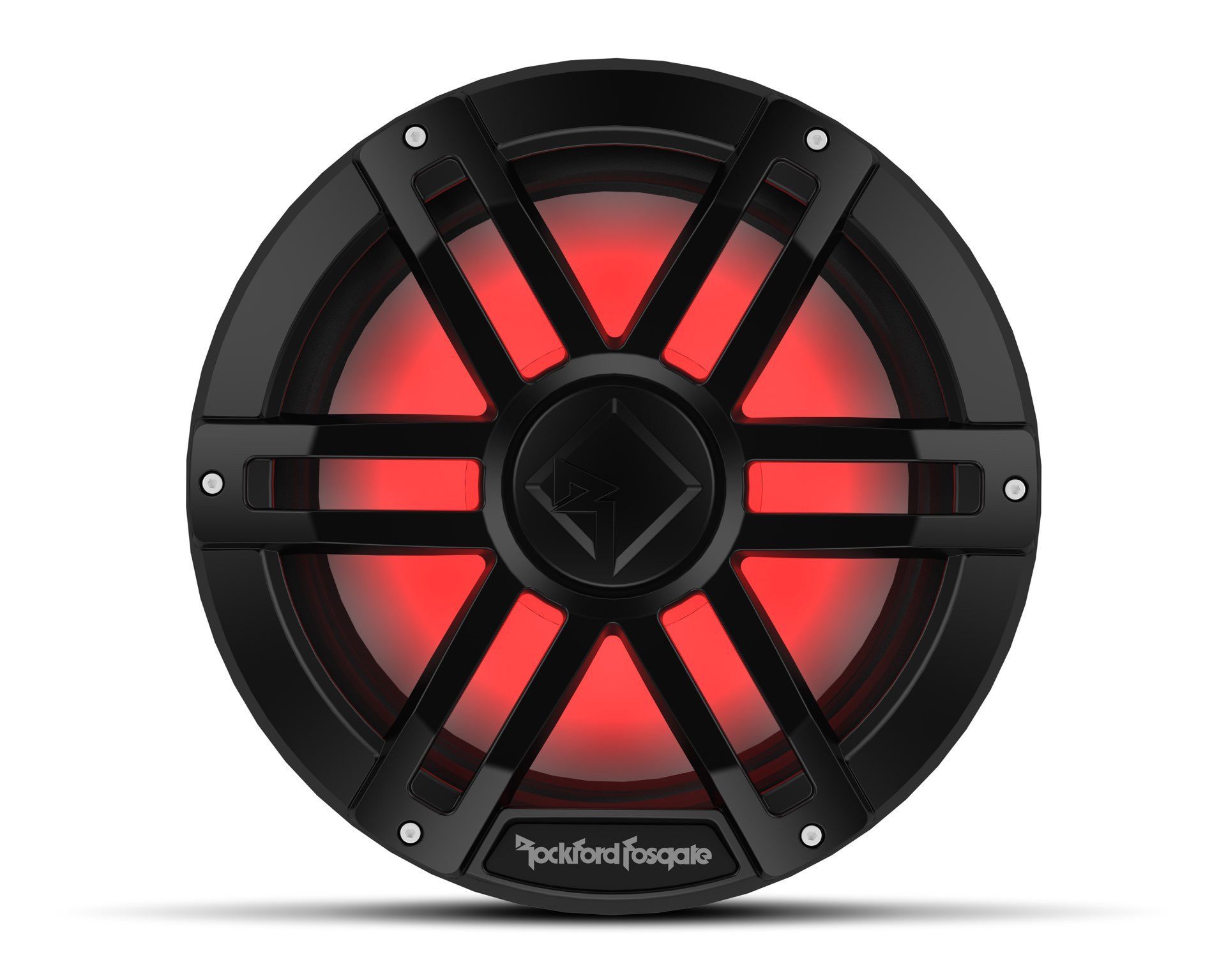 Rockford Fosgate M1D4-12B COLOR OPTIX 30cm D4 Subwoofer schwarz Auto-Subwoofer (300 W, max.: W 30 cm)