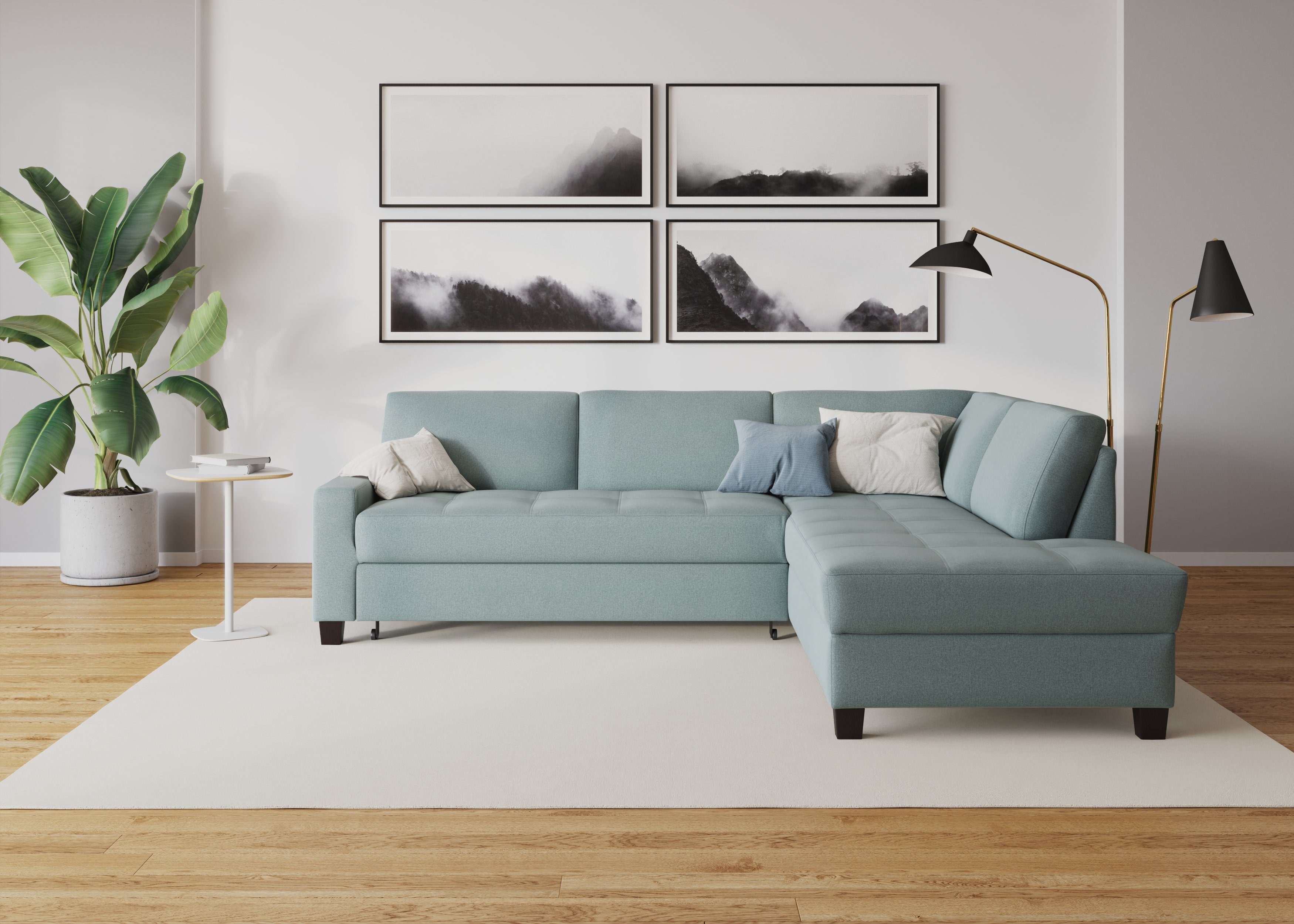 DOMO collection Ecksofa Florentina zeitlos und günstig online kaufen