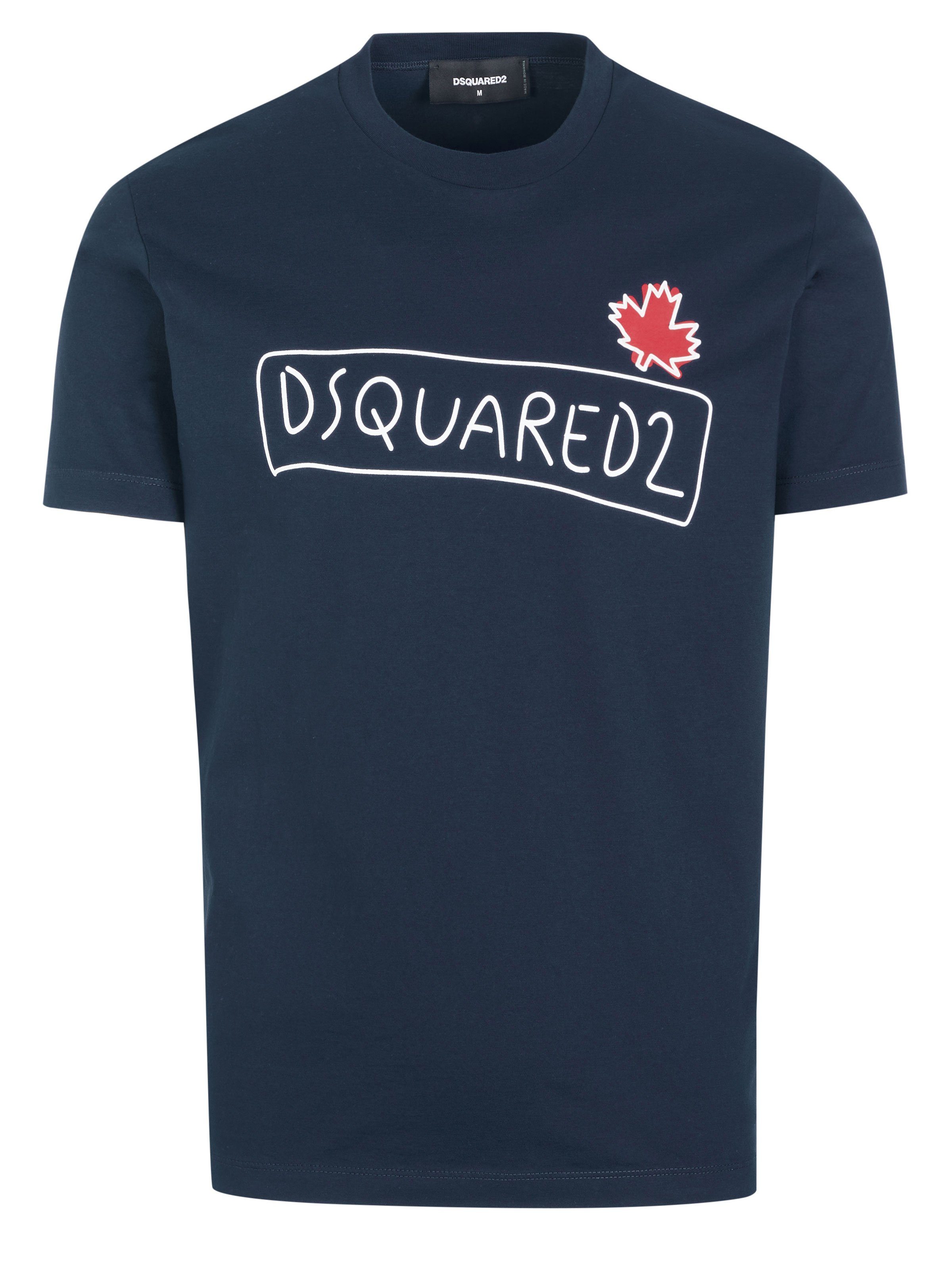 Dsquared2 T-Shirt Dsquared2 T-Shirt dunkelblau