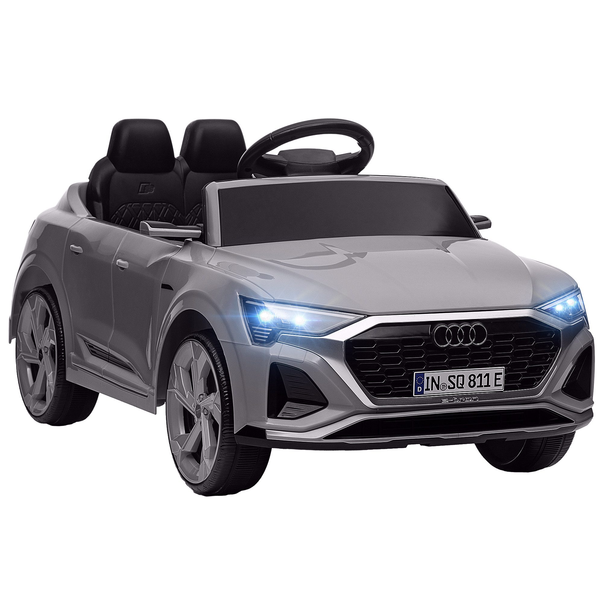 Elektro-Kinderauto 12V Kinderauto mit 2,4G Fernbedienung, MP3 Musik & Hupe