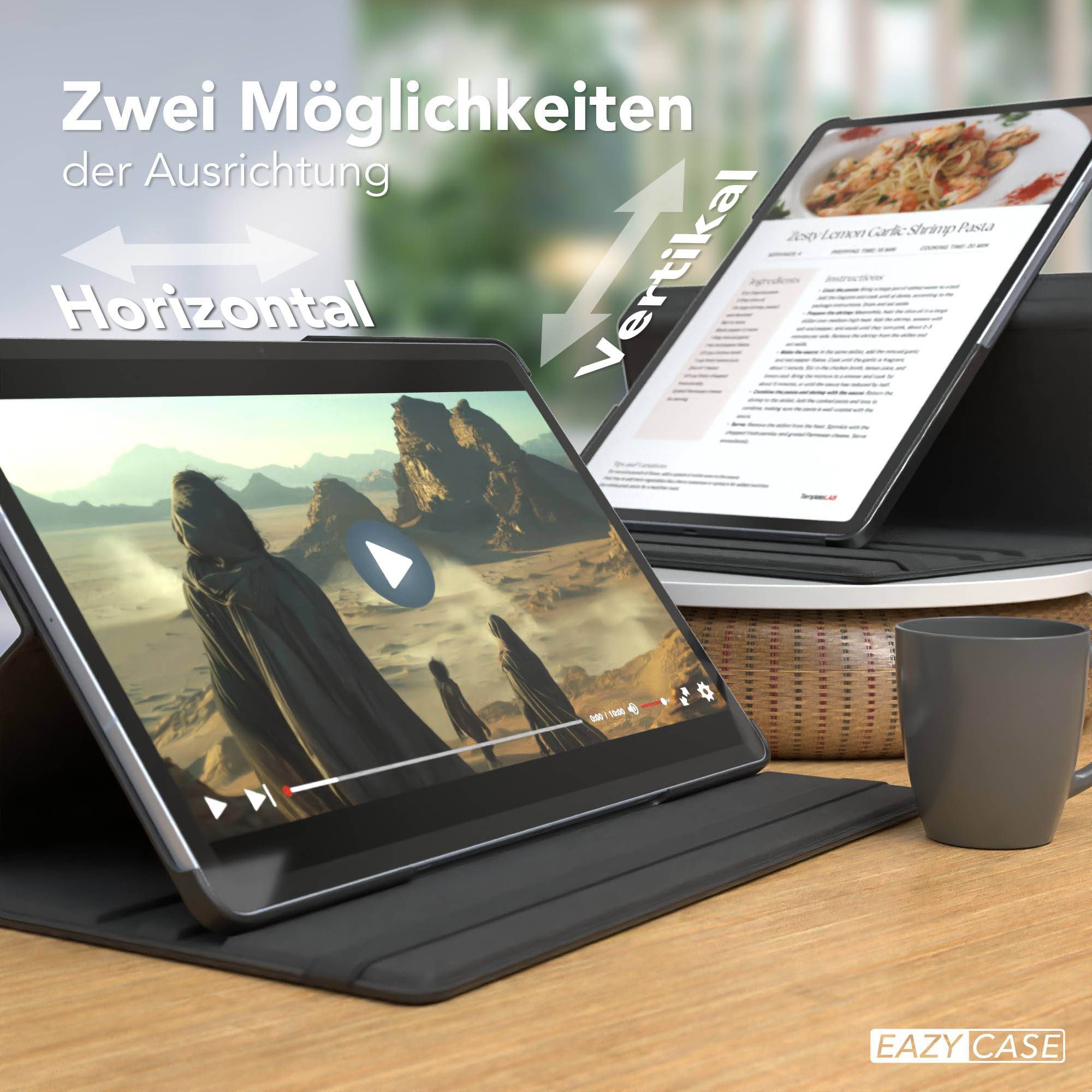 EAZY CASE Tablet-Hülle Rotation Case für Galaxy Tab S10 FE Plus 13,1 Zoll, Hülle 360° drehbar mit Standfunktion Etui Anti-Kratz Tasche Schwarz – Bild 5 von 5