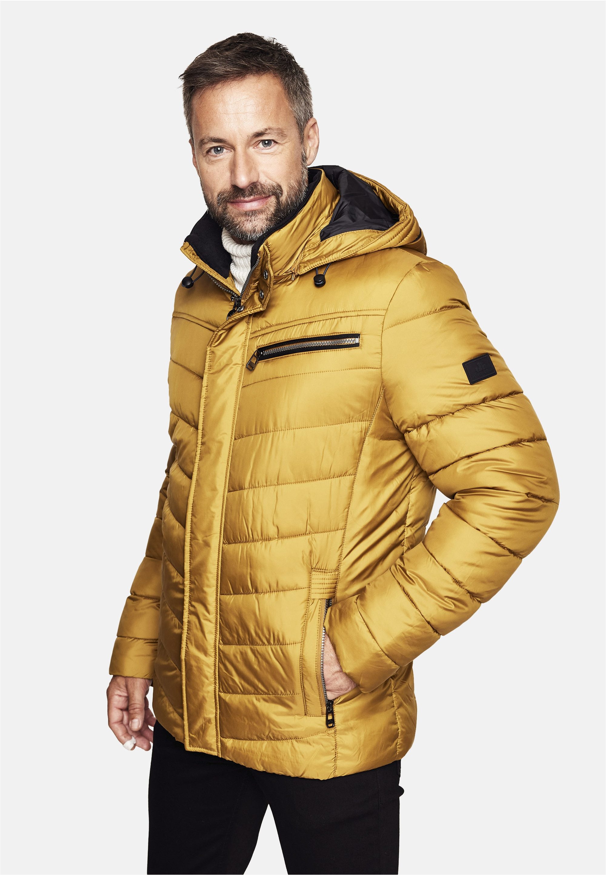 New Canadian Steppjacke mit Fleece-Einsatz am günstig online kaufen