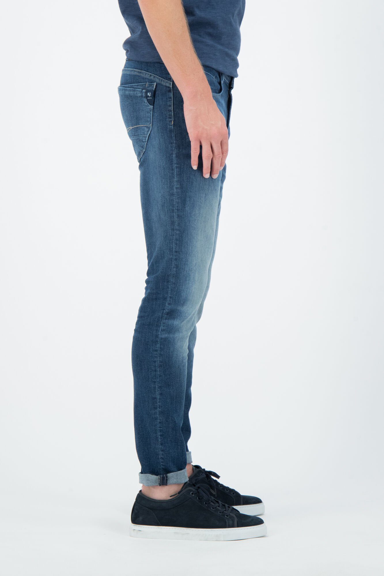 GARCIA JEANS 5-Pocket-Jeans GARCIA ROCKO dark blue medium used 690.8660 - – Bild 4 von 5