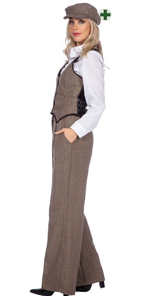 Karneval-Klamotten Kostüm 20er Jahre Damen Peaky Blinders Gangsterbraut, 30er Jahre Outfit Plus Size Babylon Berlin große Größen Great Gatsby