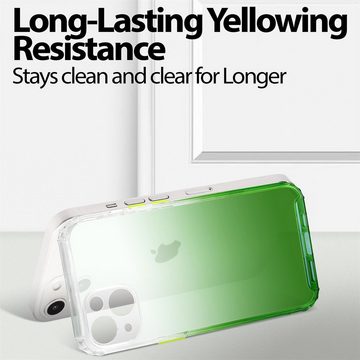 CoolGadget Handyhülle Farbverlauf Twilight Hülle für Apple iPhone 13 6,1 Zoll, Robust Hybrid Slim Cover Kamera Schutz Hülle für iPhone 13 Case