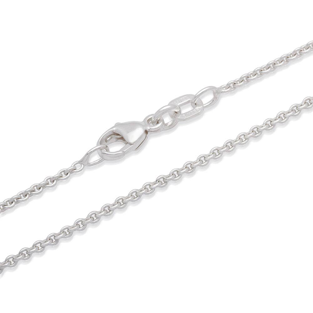 Unique Silberkette Ankerkette Silber 0,6mm breit - Länge wählbar - inkl. Etui AK0003