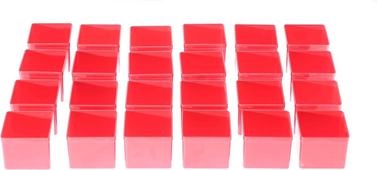 Allit Aufbewahrungsbox allit 456310 allit Einsatzbox EuroPlus Insert 45/1, Größe: 1, rot