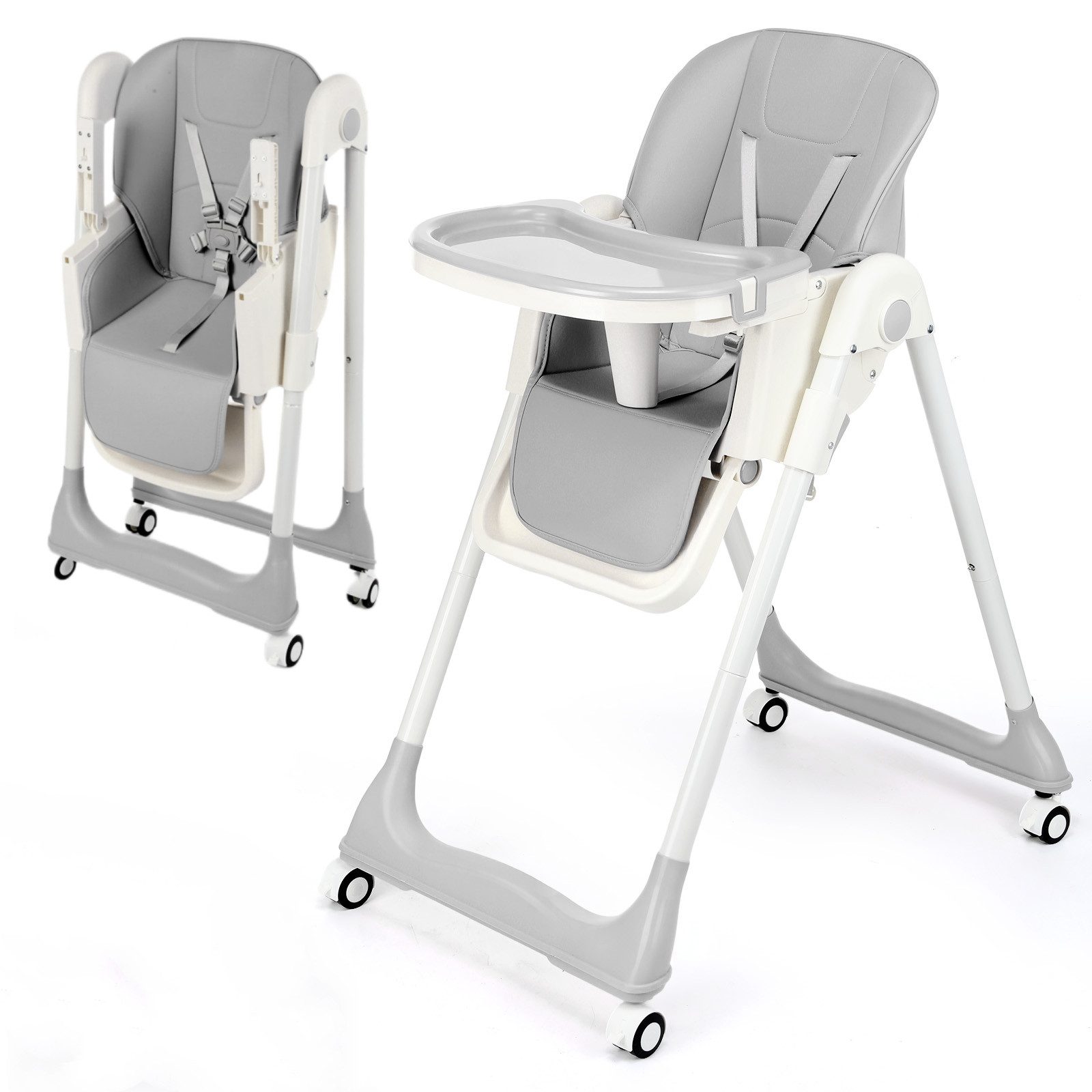 oyajia Kinderstuhl Stuhl Baby Kinderstuhl Klappbar kinderstuhl Mitwachsend günstig online kaufen