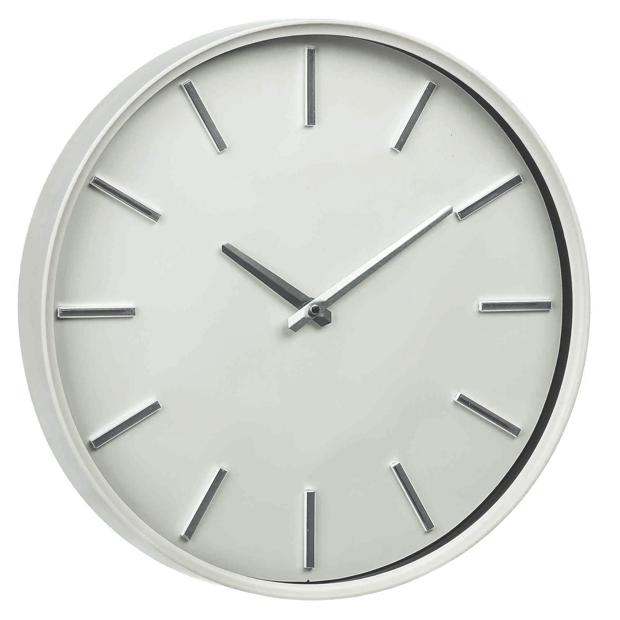 B&S Wanduhr Wanduhr KS weiß o.Batt.. € 12,93