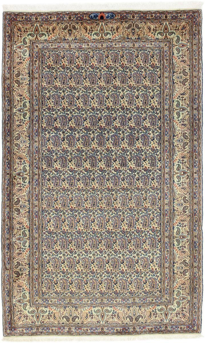 Orientteppich Kerman Rafsanjan Sherkat 138x227 Handgeknüpfter Orientteppich, Nain Trading, rechteckig, Höhe: 12 mm
