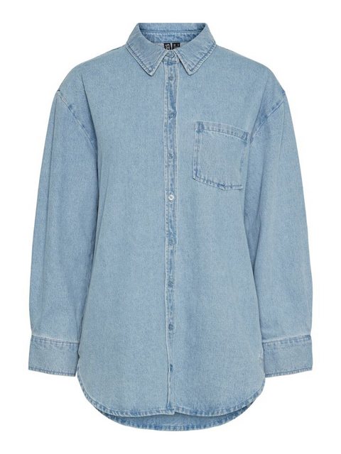 ONLY & SONS Jeansbluse - lässiges Jeanshemd - Overshirt - PCMAISIE LS DENIM günstig online kaufen