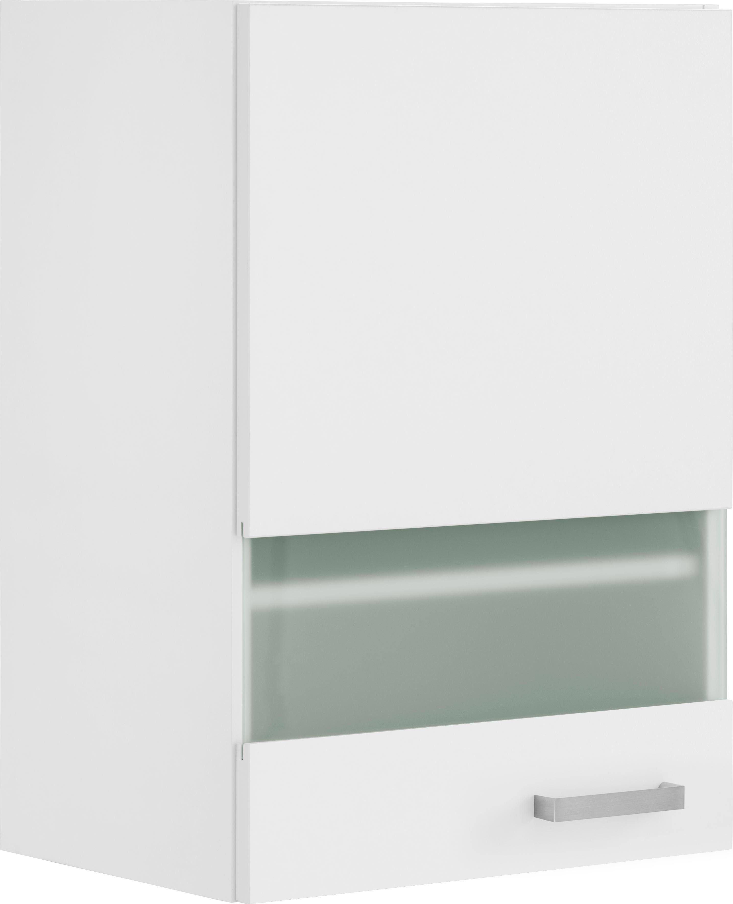 OPTIFIT Glashängeschrank Parma Breite 50 cm weiß | weiß