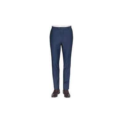 Carl Gross Anzughose blau slim fit (1-tlg., keine Angabe)