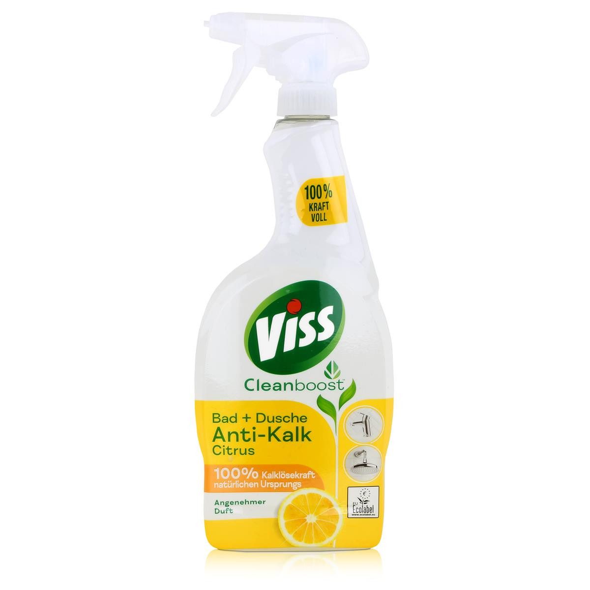 Viss Cleanboost Anti-Kalk Bad & Dusche 750ml - Kraftvoller Badreinige Badreiniger