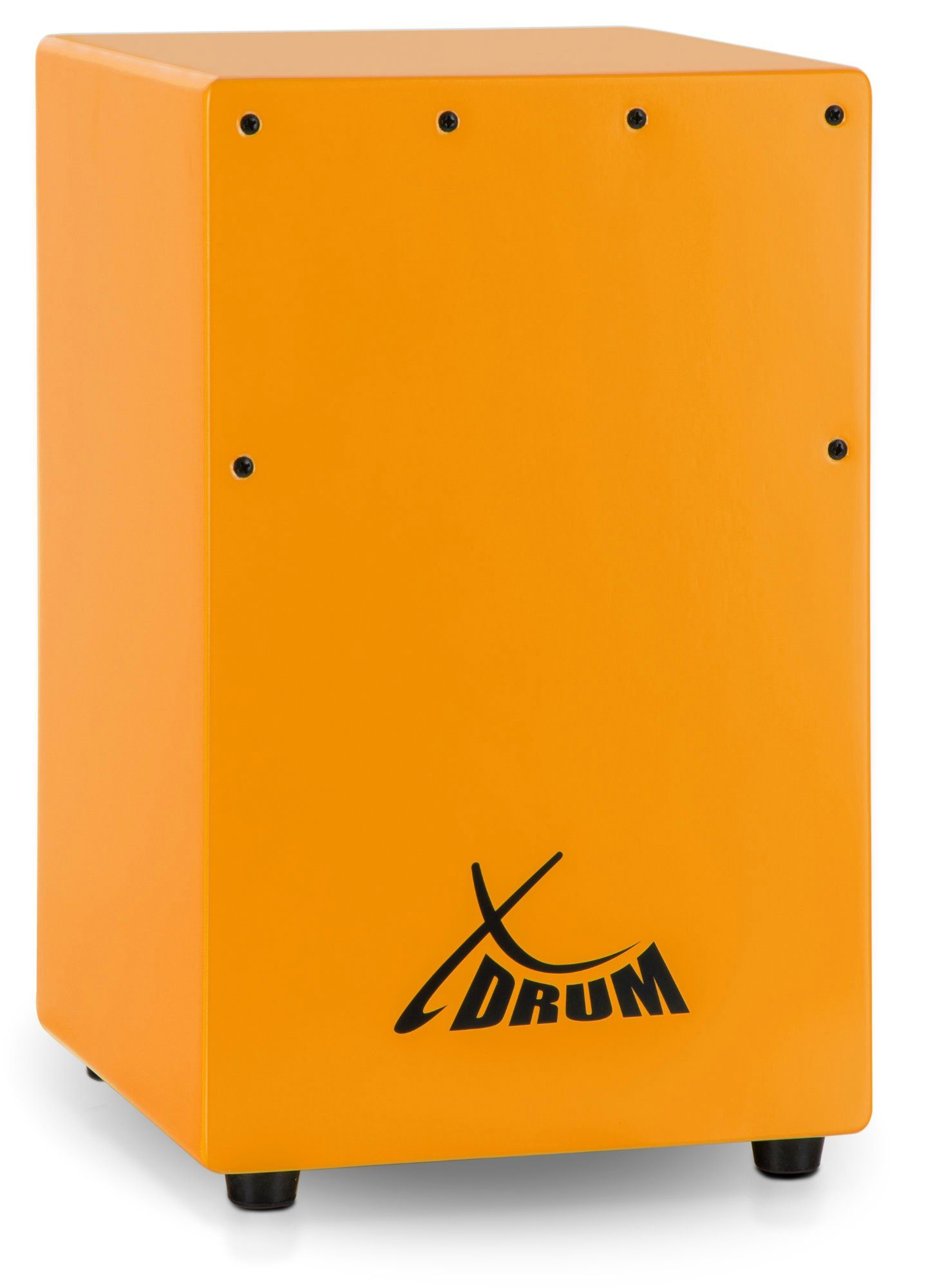 XDrum Cajon KC-37 Kinder-Cajon,Snare-Effekt durch stimmbare Gitarrensaiten, 2-St., Inkl. Innensechskantschlüssel, Kleine Cajon speziell für Kinder - Nur 36 cm hoch