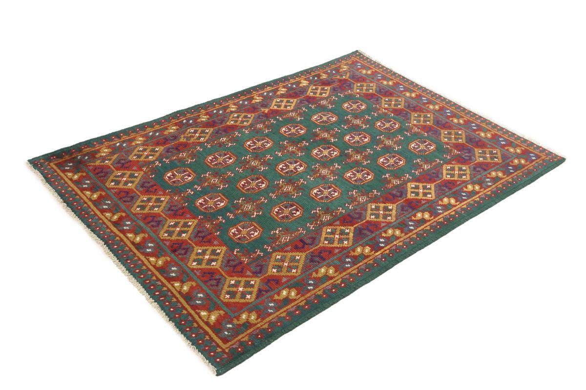 Orientteppich Afghan Akhche Handgeknüpfter 116x177 6 Höhe: mm Nain rechteckig, Orientteppich, Trading