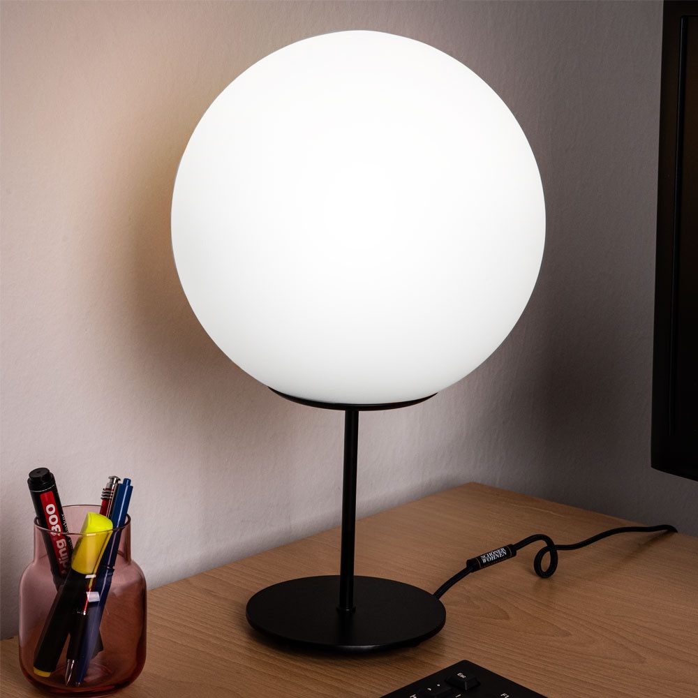 FISCHER & HONSEL Tischleuchte, Leuchtmittel nicht inklusive, Tischleuchte Beistelllampe Nachttischlampe Schlafzimmerlampe