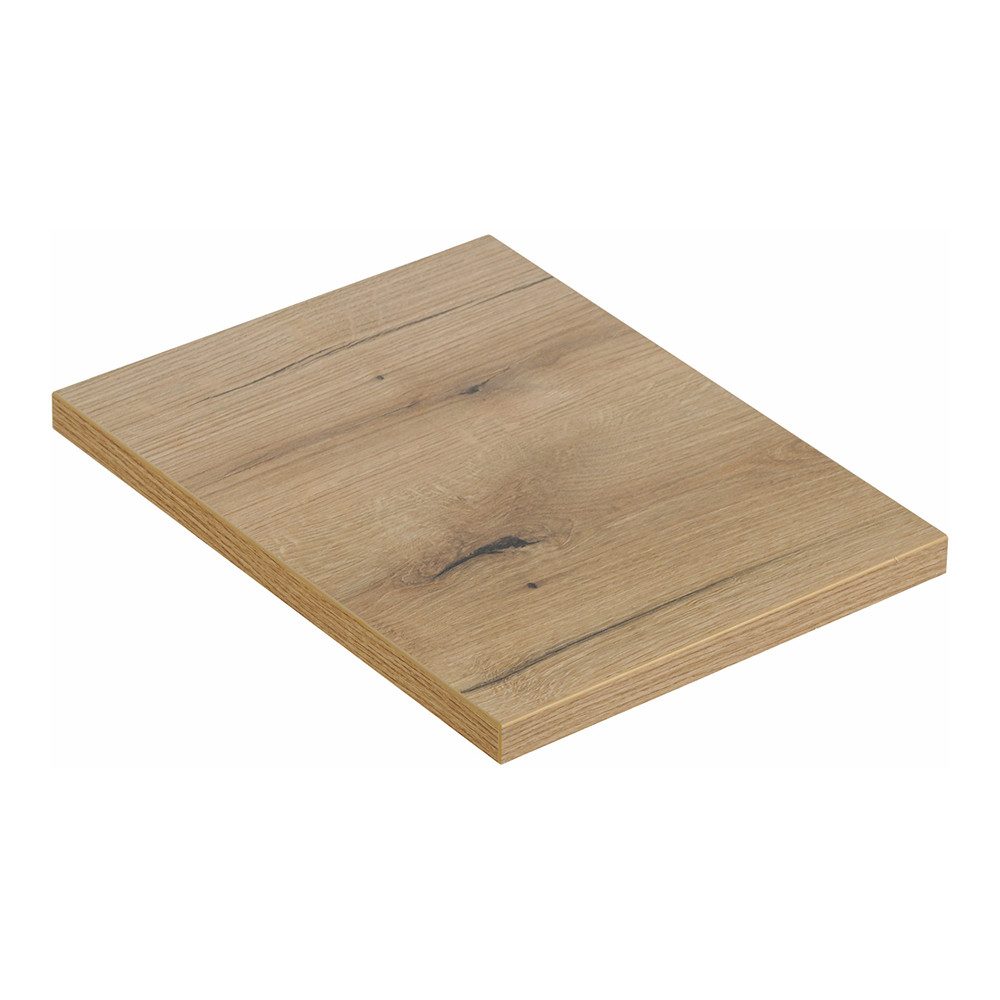 Lomadox Waschtischplatte NEWPORT-56-OAK, Abdeckplatte 30cm, in Eiche