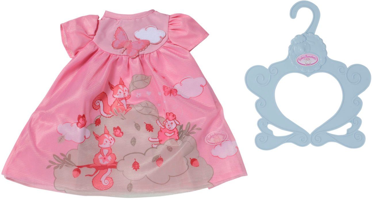 Baby Annabell Puppenkleidung Kleid rosa Eichhörnchen, günstig online kaufen