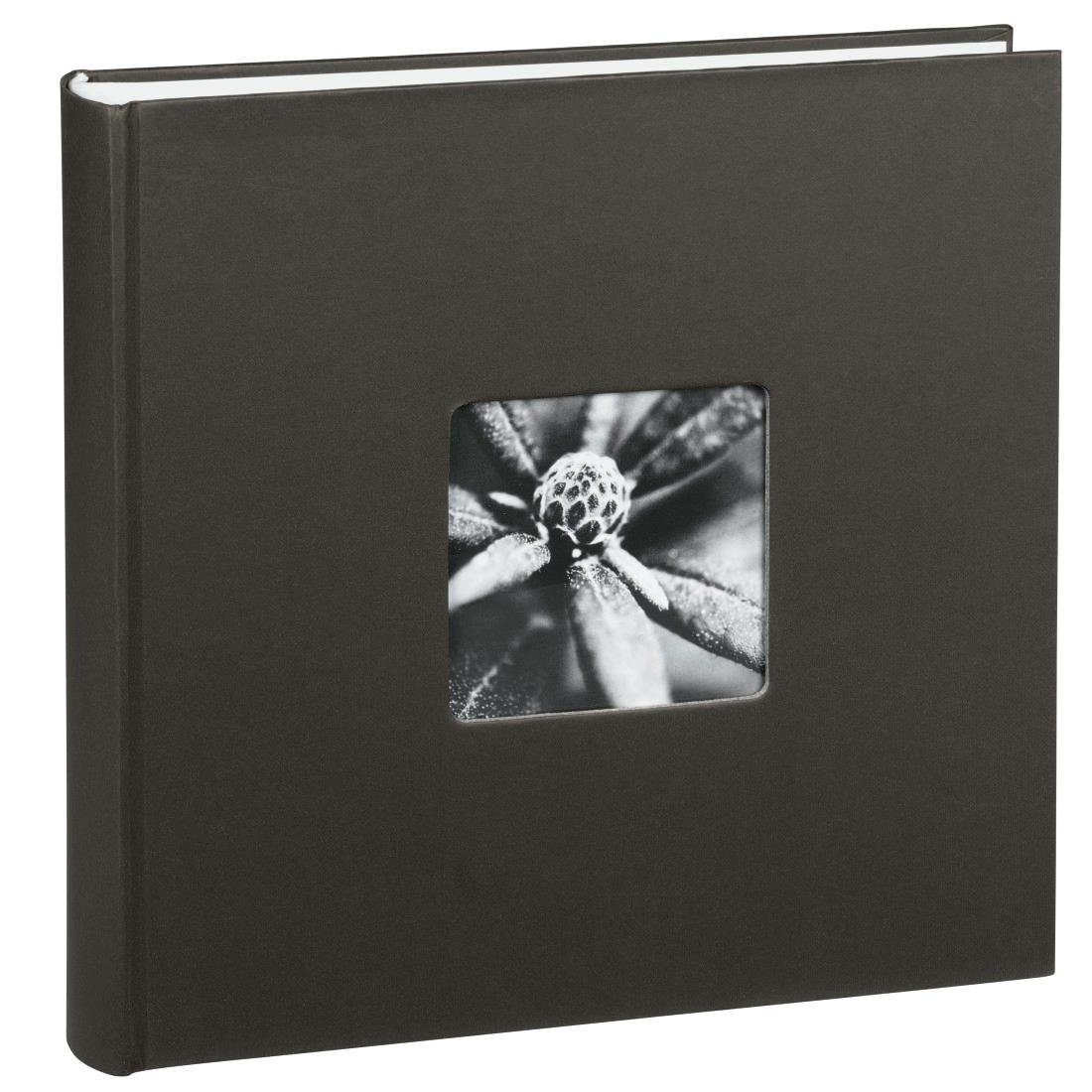 Fotoalbum Jumbo Fotoalbum 30 x 30 cm, 100 Seiten, Album, Schwarz