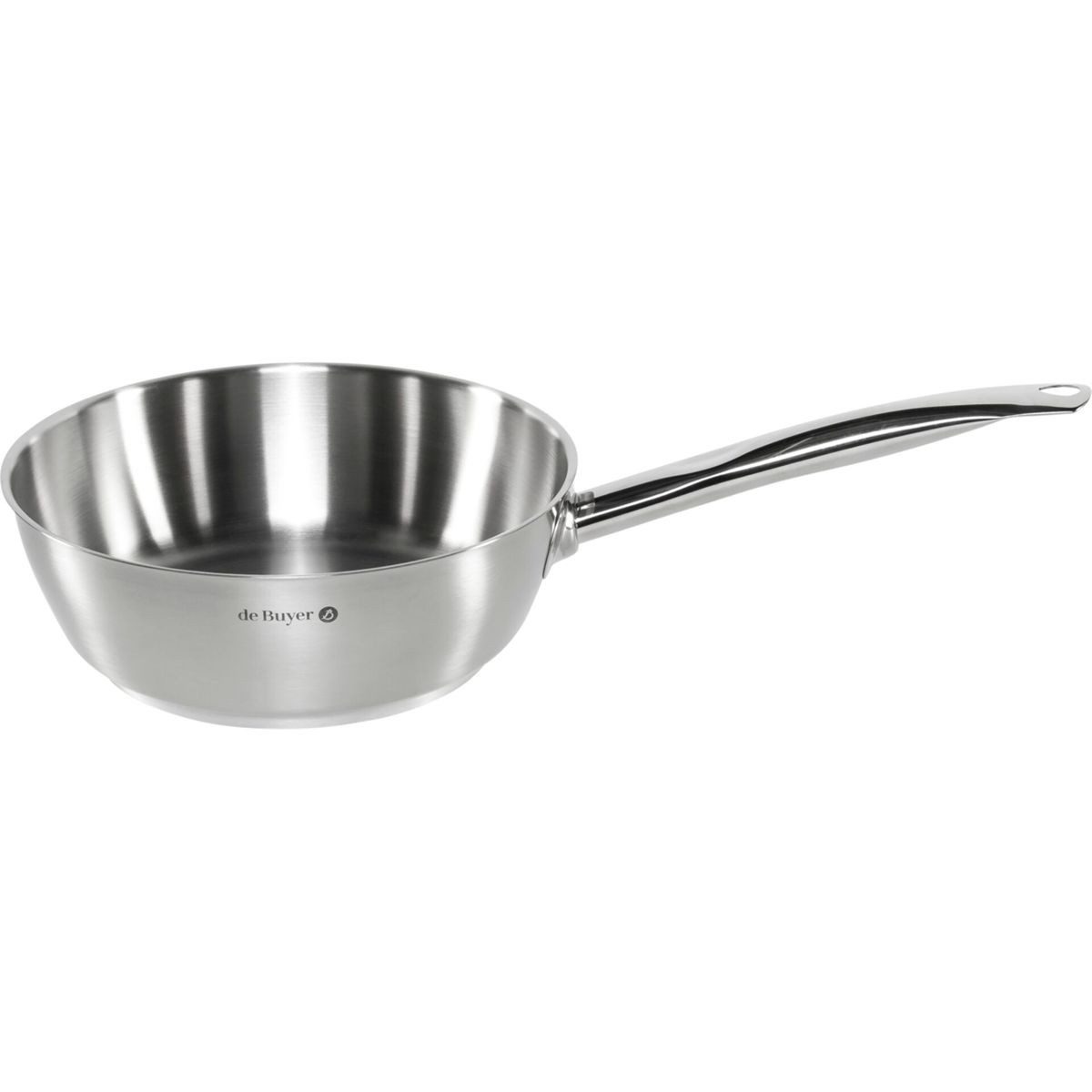 de Buyer Kochtopf PRIM APPETY Sauteuse Edelstahl 24cm