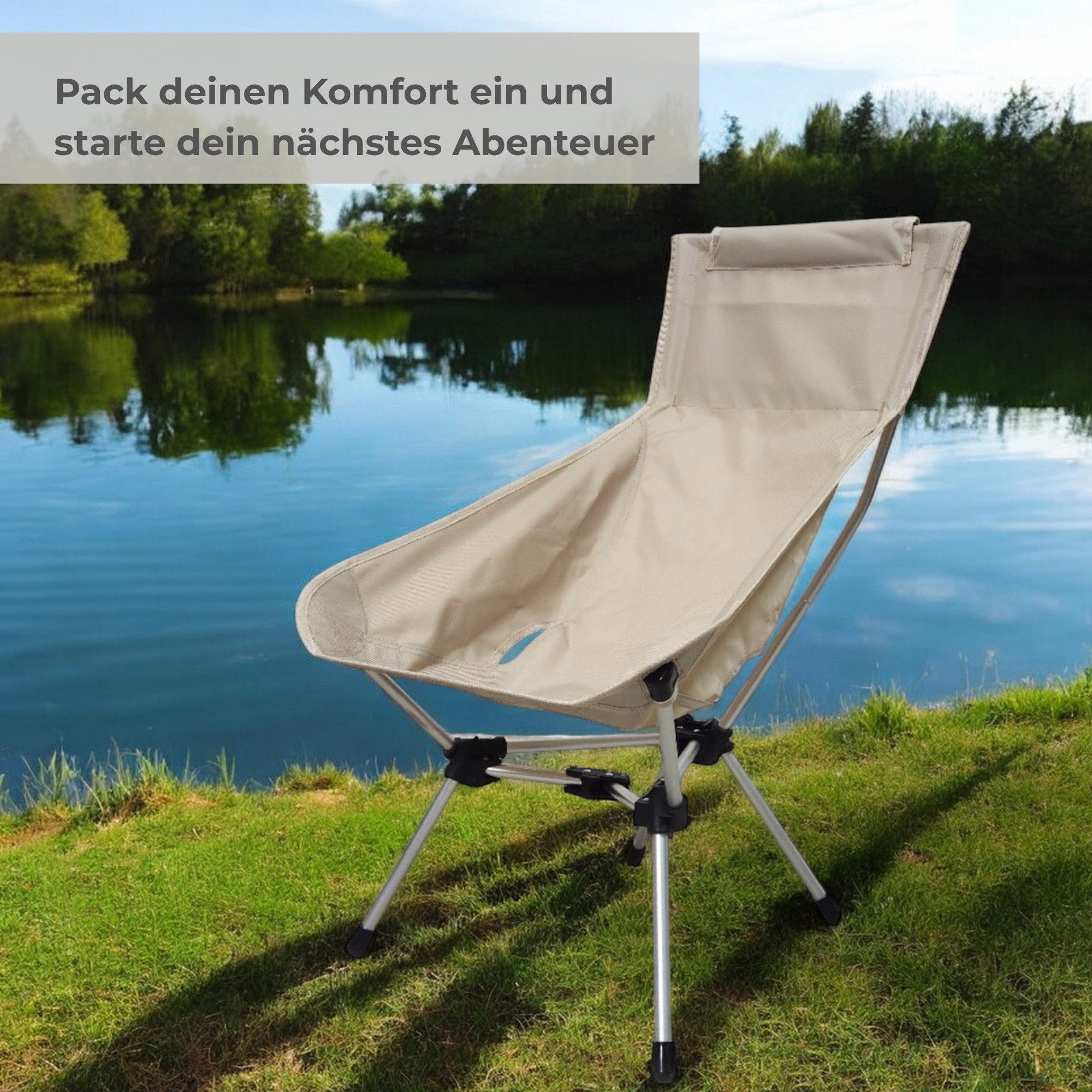osoltus Campingstuhl osoltus ultraleichter Faltstuhl Klappstuhl günstig online kaufen