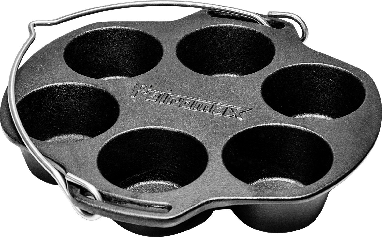 Petromax Feuertopf Petromax Muffinform Gusseisen 4,5 x 27 cm