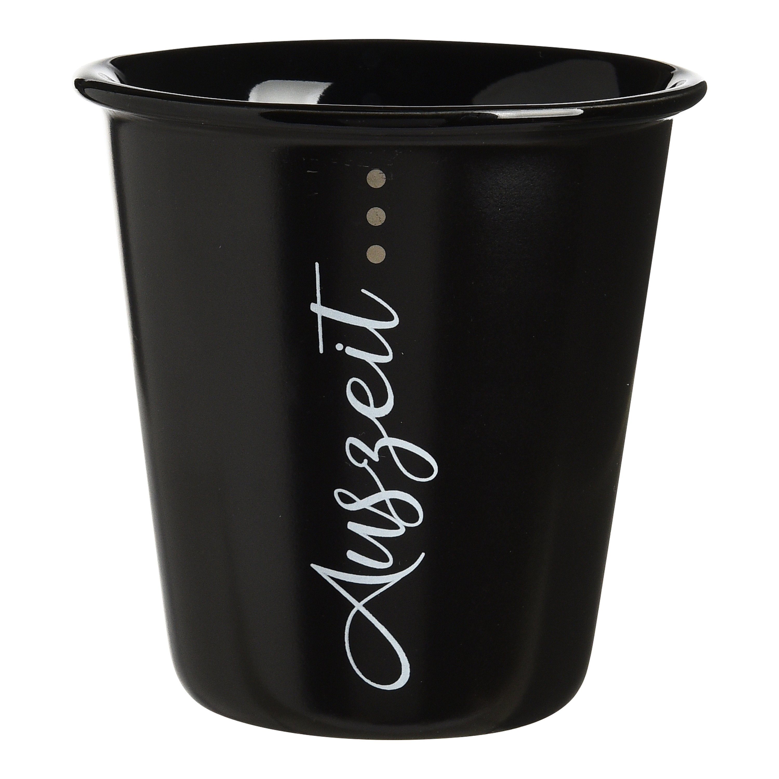 Depot Tasse Kaffeebecher Auszeit, 100% Porzellan