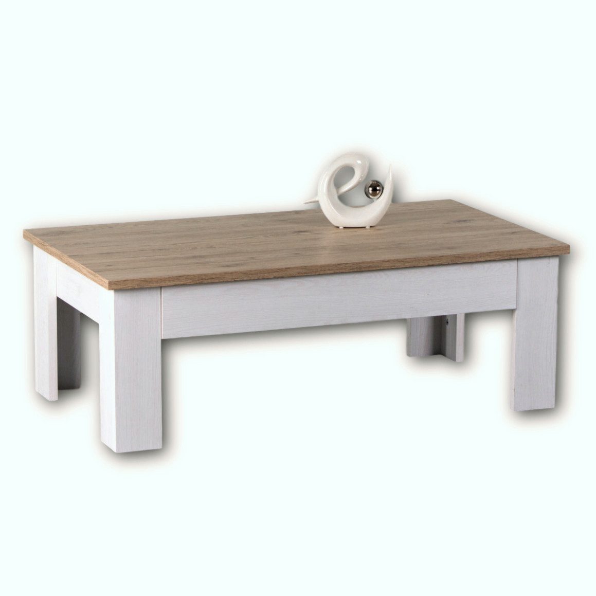 moebel-dich-auf Couchtisch ELEGANCE (in Sibiu-Lärche Nb. im Landhausstil, mit Schublade), 115 cm breit – Bild 4 von 4