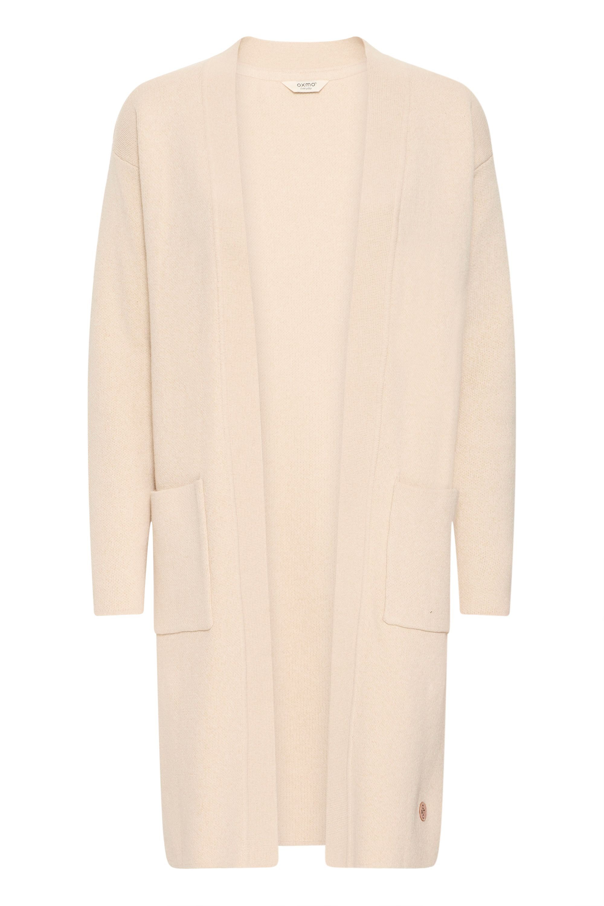 OXMO Strickjacke OXFINA Langer Feinstrick-Cardigan mit Taschen günstig online kaufen