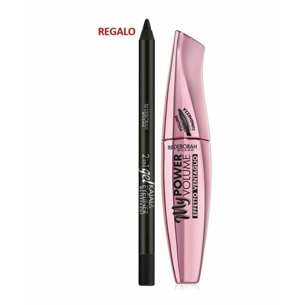 Deborah Milano Mascara Dh Eye Mascara My Power Volume Eyeliner