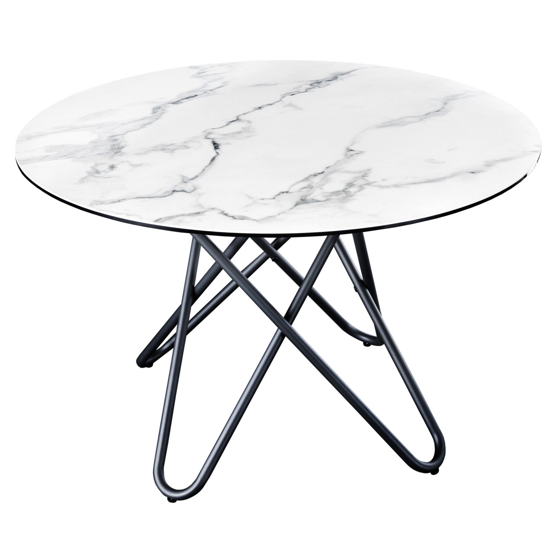 riess-ambiente Esstisch ELLIPSE 120cm weiß / günstig online kaufen