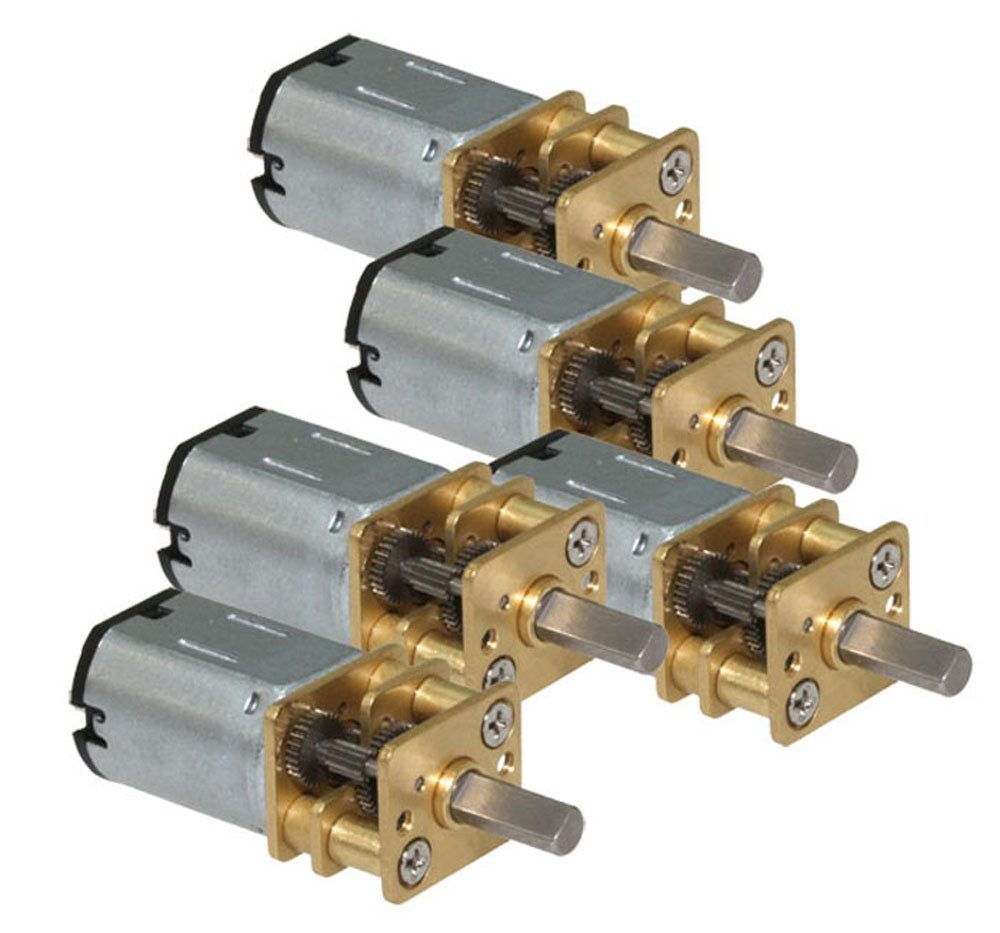 SOL-EXPERT group Modellbausatz Motor G100-125S mit Metallgetriebe, 5er Set