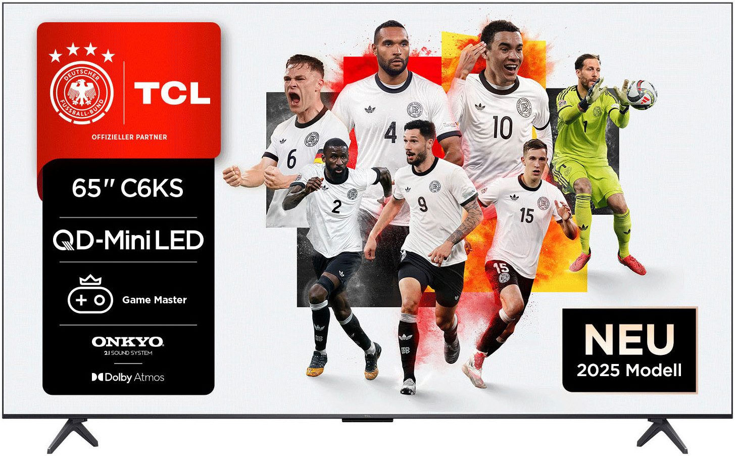 65C61KSX2 QLED Mini LED-Fernseher