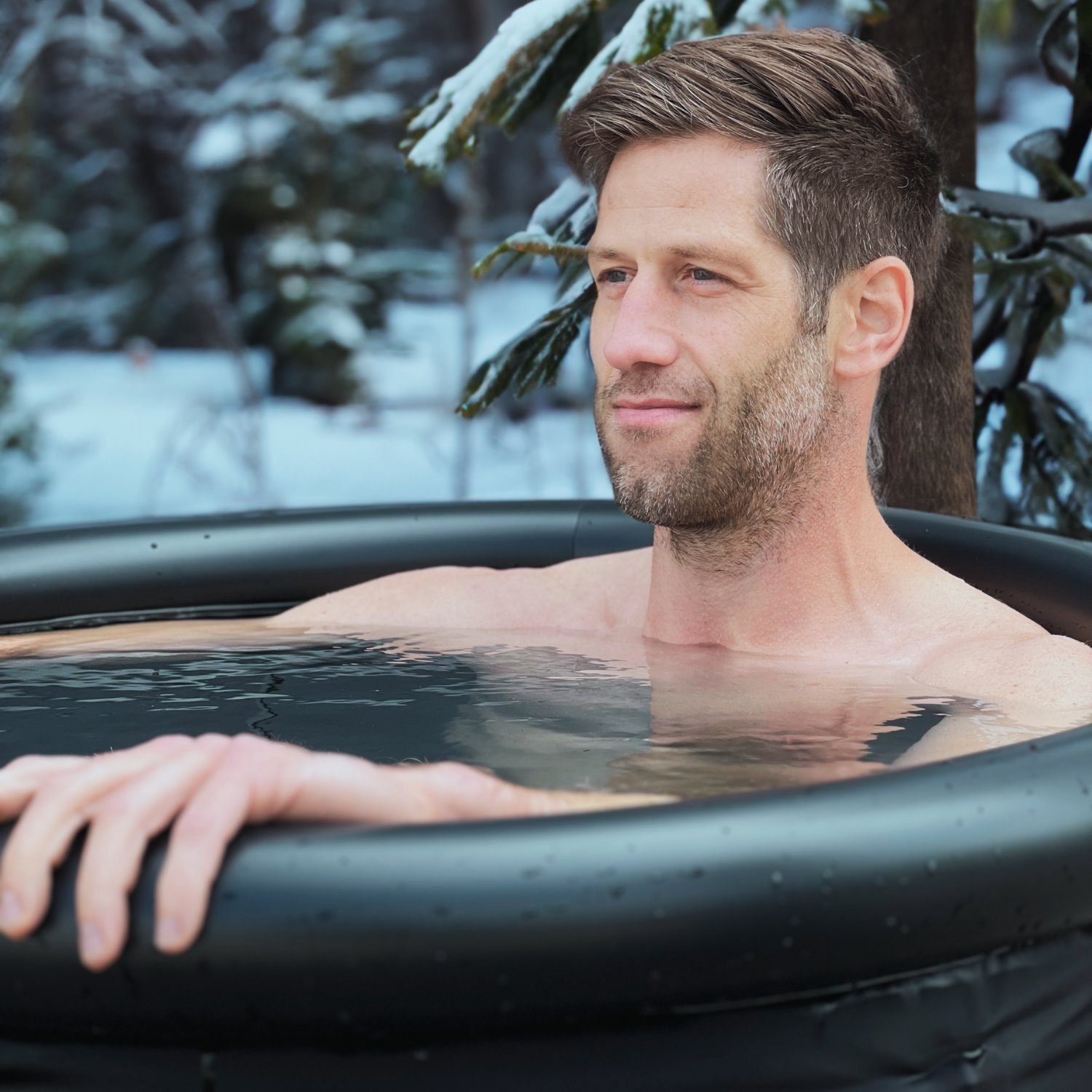 SF SUPRFIT Rundpool Ice Tub Eisbad Tonne – Bild 4 von 5