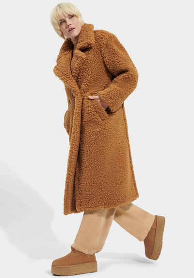 UGG Fellimitatmantel W GERTRUDE LONG TEDDY COAT