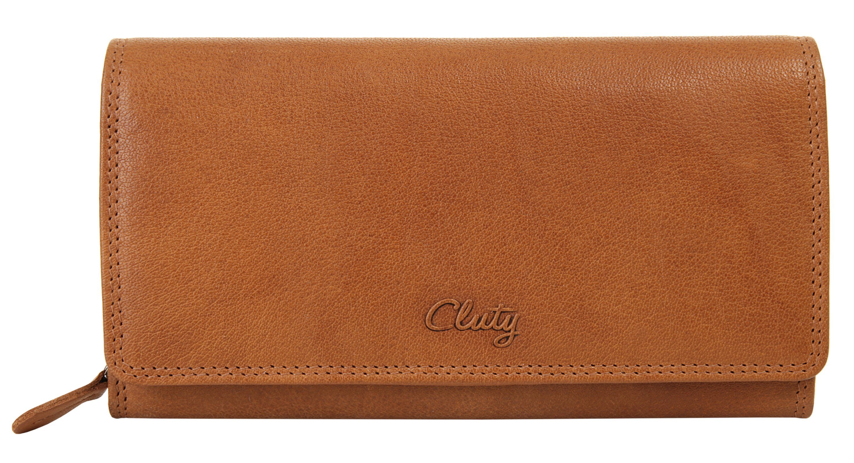 Cluty Geldbörse, echt Leder