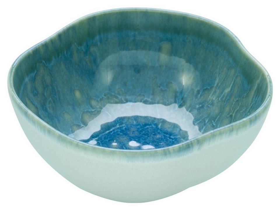 CreaTable Schale Bowl YUKI, Blau, Ø 16 cm, Steinzeug