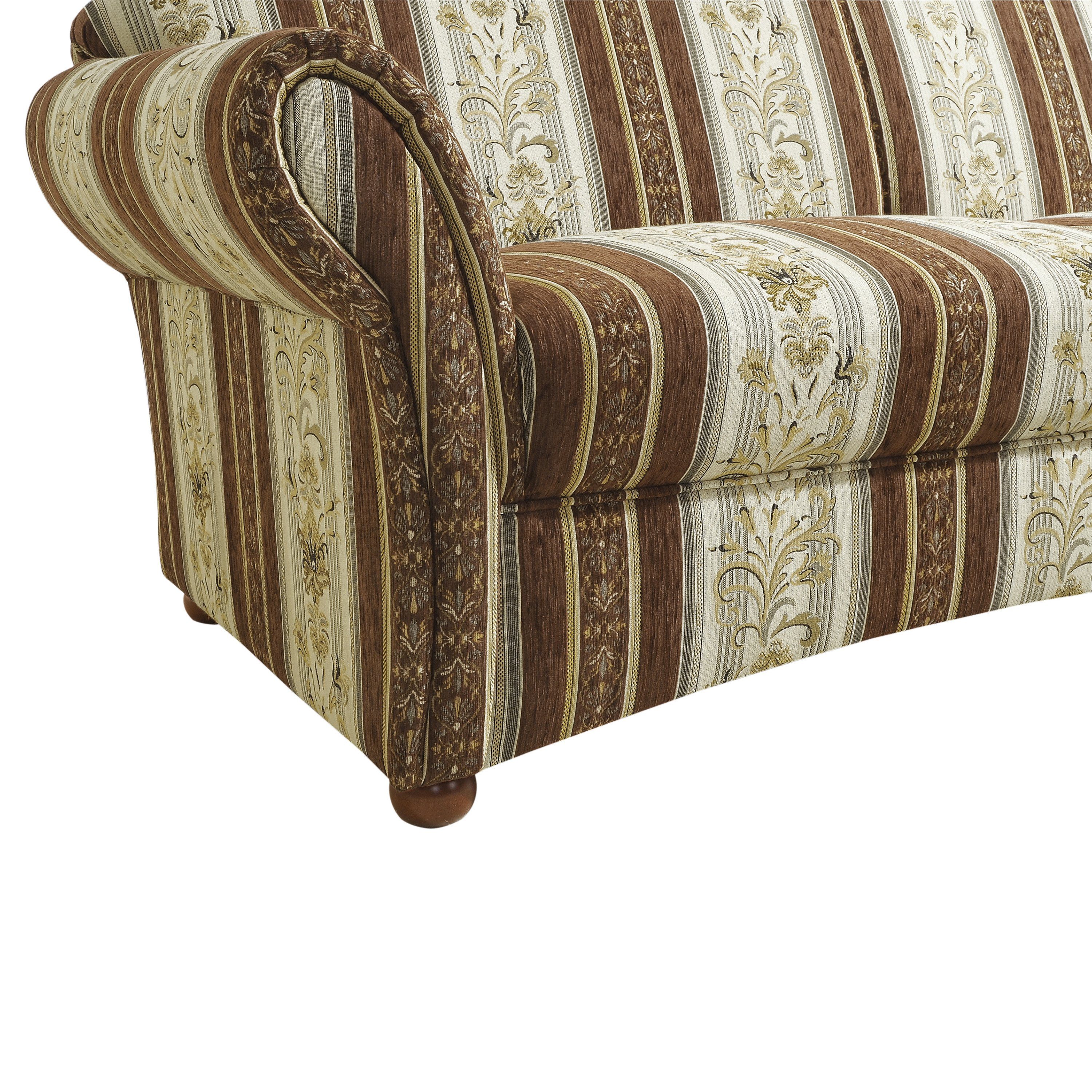 in Winzer® Max Germany braun 2,5-Sitzer Made 1 Sofa Stück, Chenille, Corona 2,5-Sitzer